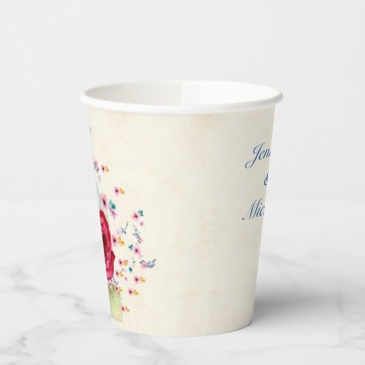 Personalisieren des Namens oder des Textes eines R Pappbecher (Links)