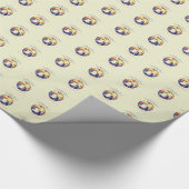 Personalisieren des Namens, RCIA-Dove-Circle auf G Geschenkpapier (Ecke)