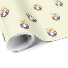 Personalisieren des Namens, RCIA-Dove-Circle auf G Geschenkpapier