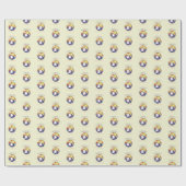 Personalisieren des Namens, RCIA-Dove-Circle auf G Geschenkpapier (Flach)