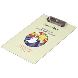 Personalisieren des Namens, RCIA-Dove-Circle auf G Klemmbrett