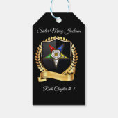 Personalisieren des Ordens von Eastern Star Geschenkanhänger (Rückseite)