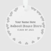 Personalisieren des Physiotherapeuten Assistant Or Ornament (Rückseite)