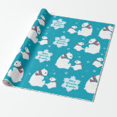 Personalisieren des Polar-Bären Geschenkpapier (Ungerollt)