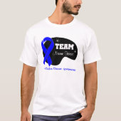Personalisieren des Teamnamens - Kolonkarzinom T-Shirt (Vorderseite)