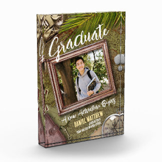 Personalisieren des Themas "Green Adventurer"-Absc Fotoblock