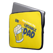 Personalisieren des Vatertags | Unglaublicher Vate Laptopschutzhülle (Vorderseite Links)