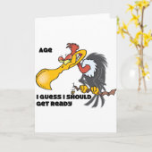 Personalisieren des Zeitalters mit dem Buzzard Karte (Gelbe Blume)