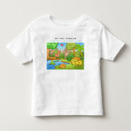 Personalisieren durch die Ansammlung von Waldtiere Kleinkind T-shirt