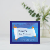 Personalisieren einer Bar Mitzvah Postkarte (Stehend Vorderseite)