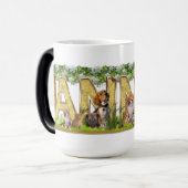 Personalisieren einer Tasse mit Namensinitialen (Vorderseite Links)