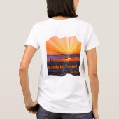 Personalisieren eines Lichts ist abgedunkelt T-Shirt (Rückseite)