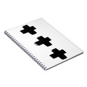 PERSONALISIEREN: einfarbiges Abstraktes Malen 5/5 Notizblock (Rechte Seite)