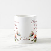 Personalisieren/Erziehungsassistent/Bloral Kaffeetasse (Mittel)