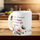 Personalisieren/Erziehungsassistent/Bloral Kaffeetasse