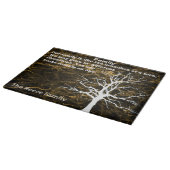 PERSONALISIEREN FAMILIENQUOTE SCHNEIDEBRETT (Ecke)