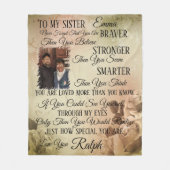 Personalisieren Fleecedecke (Vorderseite)