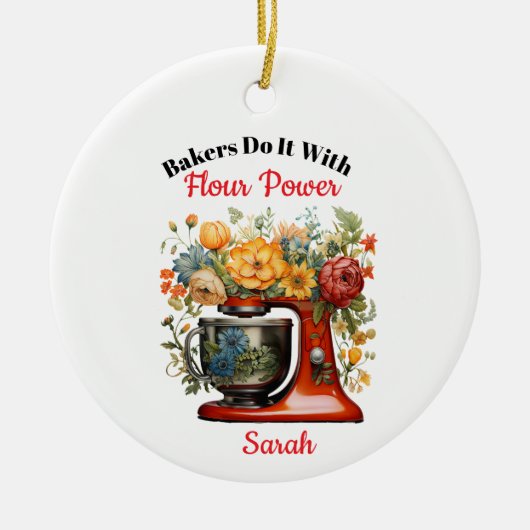 Personalisieren | Flour Power Ornament (Vorne)