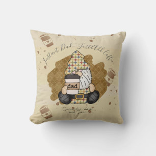 Personalisieren für Papa, der Kaffee liebt Vinta Kissen