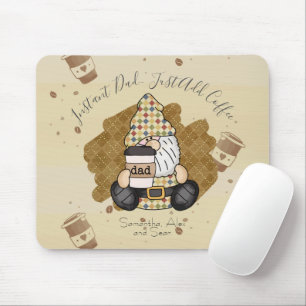 Personalisieren für Papa, der Kaffee liebt Vinta Mousepad