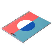 PERSONALISIEREN: Geometrisch Inspiriert | Notebook Notizblock (Linke Seite)
