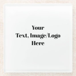 Personalisieren Glasuntersetzer