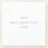 Personalisieren Glasuntersetzer (Rückseite)