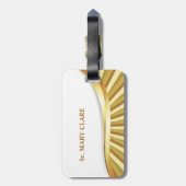 Personalisieren, Goldenes Jubiläum des religiösen Gepäckanhänger (Rückseite vertikal)