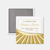Personalisieren, Goldenes Jubiläum des religiösen Magnet (Vorderseite/Rückseite)