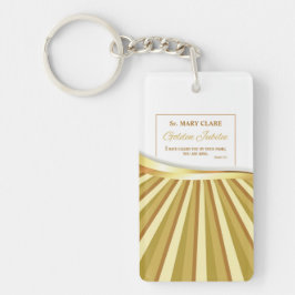 Personalisieren, Goldenes Jubiläum des religiösen  Schlüsselanhänger