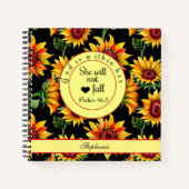 Personalisieren Gott ist in ihrem Buch Sonnenblume (Vorderseite)