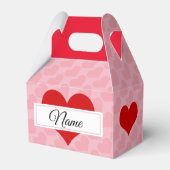 Personalisieren, Herz der Liebe Geschenkschachtel (Rückseite)