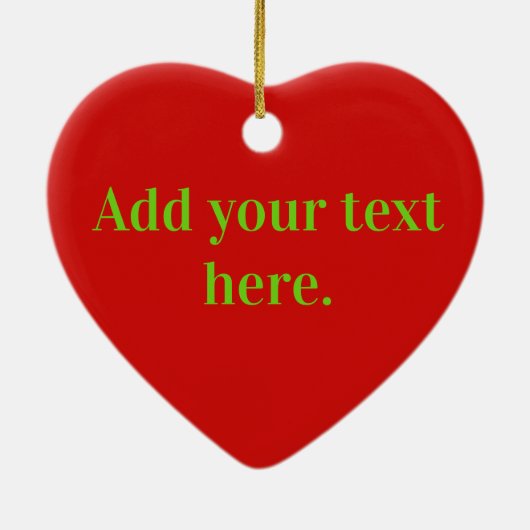 personalisieren: Hirsche in den Nebelkiefern Keramik Ornament (Hinten)