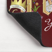 Personalisieren Jesus ist König#2 Mousepad (Ecke)