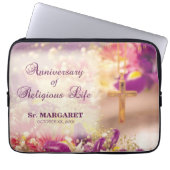 Personalisieren, Jubiläum religiöses Leben, Nun Laptopschutzhülle (Vorderseite)