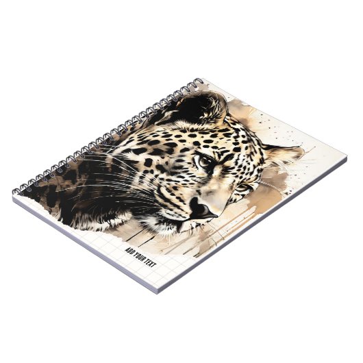 PERSONALISIEREN: Lackierung | Notebook-Journal Notizblock (Linke Seite)