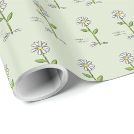 Personalisieren, Lehrer danke Ihnen, religiöse Blu Geschenkpapier