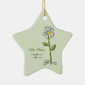 Personalisieren, Lehrer danke Ihnen, religiöse Blu Keramik Ornament (Rechts)