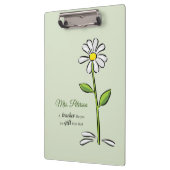 Personalisieren, Lehrer danke Ihnen, religiöse Blu Klemmbrett (Links)