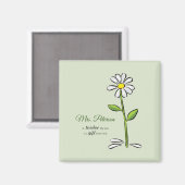 Personalisieren, Lehrer danke Ihnen, religiöse Blu Magnet (Vorderseite/Rückseite)