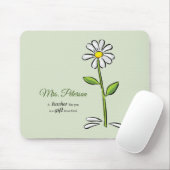 Personalisieren, Lehrer danke Ihnen, religiöse Blu Mousepad (Mit Mouse)