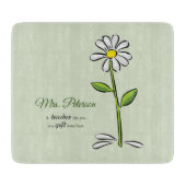 Personalisieren, Lehrer danke Ihnen, religiöse Blu Schneidebrett (Vorderseite)