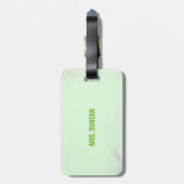 Personalisieren, Lehrerbewertungstag Vielen Dank Gepäckanhänger (Rückseite vertikal)