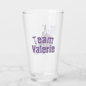 Personalisieren Lupus Unterstützung Ihr Kampf ist  Glas (Rückseite)