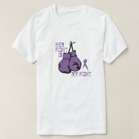 Personalisieren Lupus Unterstützung Ihr Kampf ist  T-Shirt (Design vorne)
