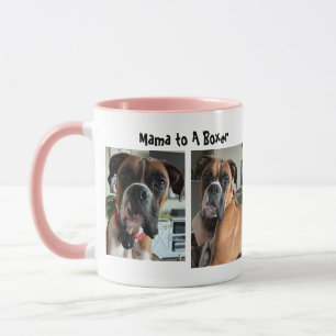 Personalisieren/Mama auf einen Boxer Niedlich Tasse