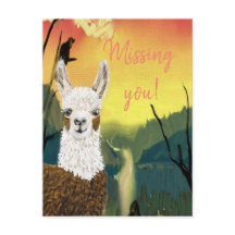 Personalisieren Mama Llama I Miss You