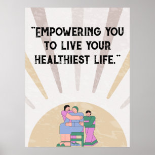 Personalisieren medizinischer Angebote für Kranken Poster