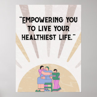 Personalisieren medizinischer Angebote für Kranken Poster