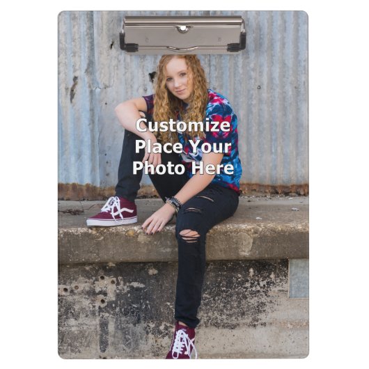 Personalisieren mit Ihrem Foto Klemmbrett (Vorderseite)
